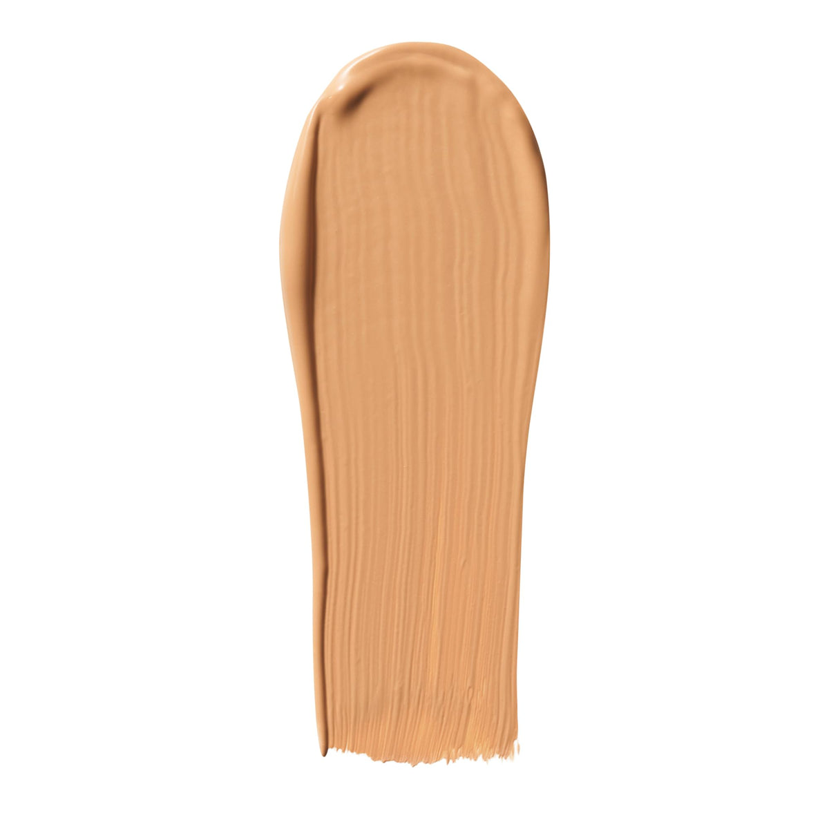 e.l.f. cream texture swatch illustrating blendable coverage and dewy finish