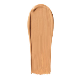 e.l.f. cream texture swatch illustrating blendable coverage and dewy finish