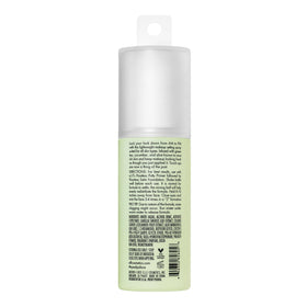 e.l.f. ingredient label and clear formula texture highlighting soothing botanicals