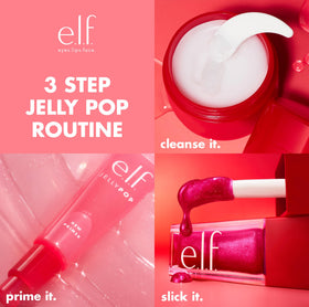 e.l.f. primer on vanity during morning routine for a fresh start