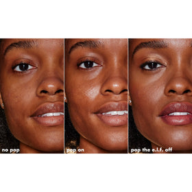 e.l.f. primer under foundation demonstrating improved makeup grip