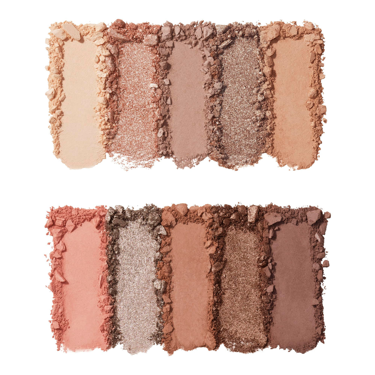 e.l.f. open palette top-down view revealing ten shades for versatile looks
