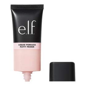 e.l.f. primer front packaging showing bottle and label, clear product ID and benefit