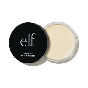 e.l.f. jar front view showing luminous putty primer for smooth base