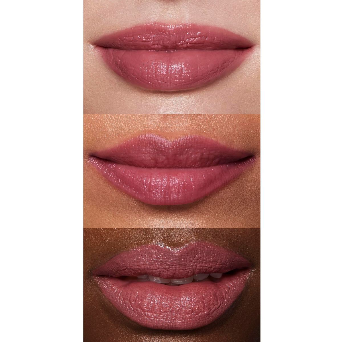 e.l.f. O Face Satin Lipstick magnetic cap detail demonstrates secure, elegant closure