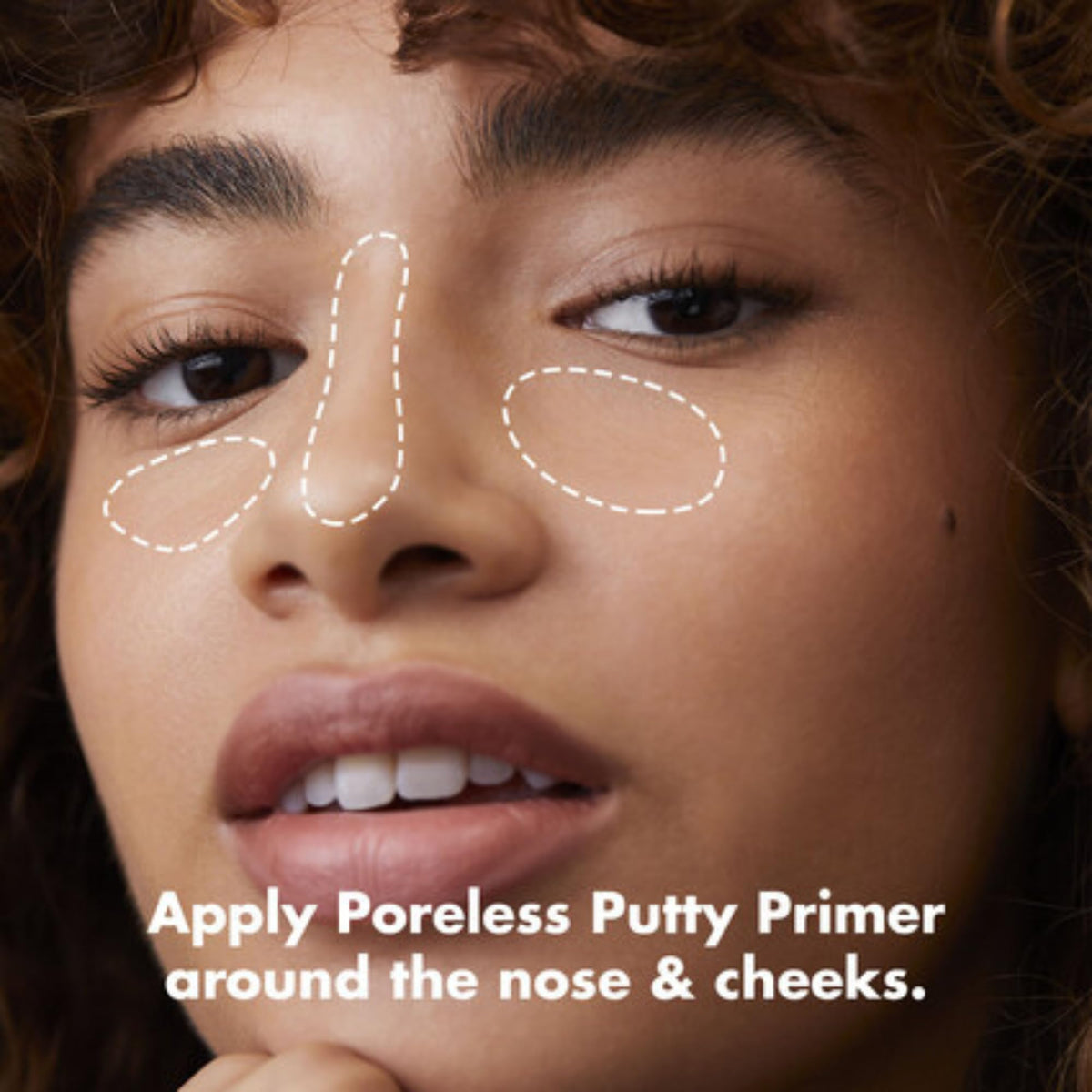 e.l.f. primer packaging label and ingredients detail highlighting tea tree and vitamins benefit
