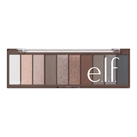 e.l.f. palette next to a coin showing compact travel-friendly size benefit