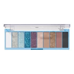 e.l.f. palette front packaging showing ten colorful shades and compact design