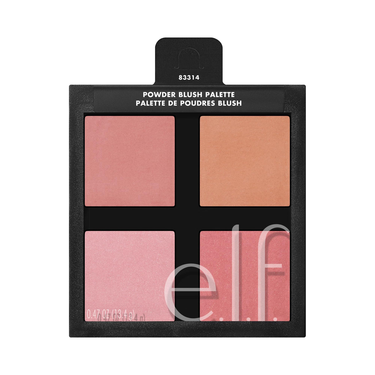 e.l.f. palette held in hand showing compact size and travel-friendly design