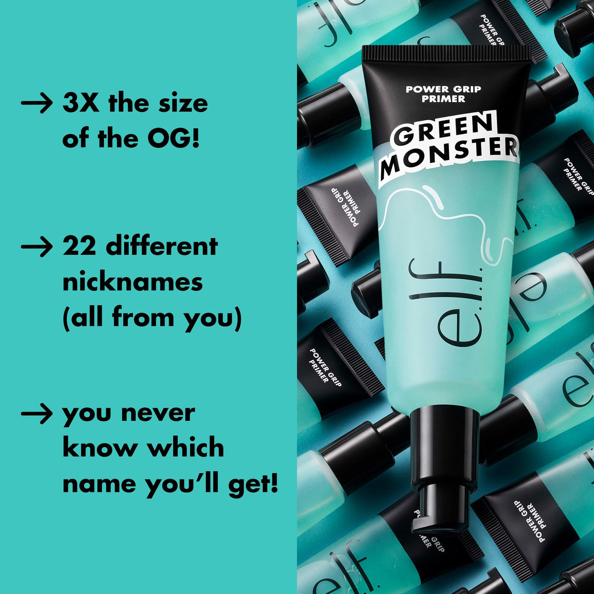 e.l.f. Power Grip applied on fingertip demonstrating easy application and quick absorption