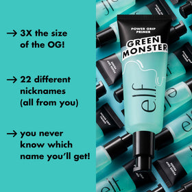 e.l.f. Power Grip applied on fingertip demonstrating easy application and quick absorption