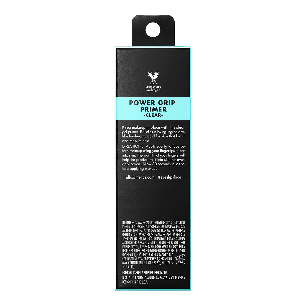 e.l.f. Power Grip nestled in a makeup bag showing portability and on-the-go priming benefit