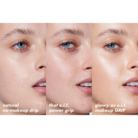 e.l.f. ingredient label highlighting 4% niacinamide for brighter-looking skin