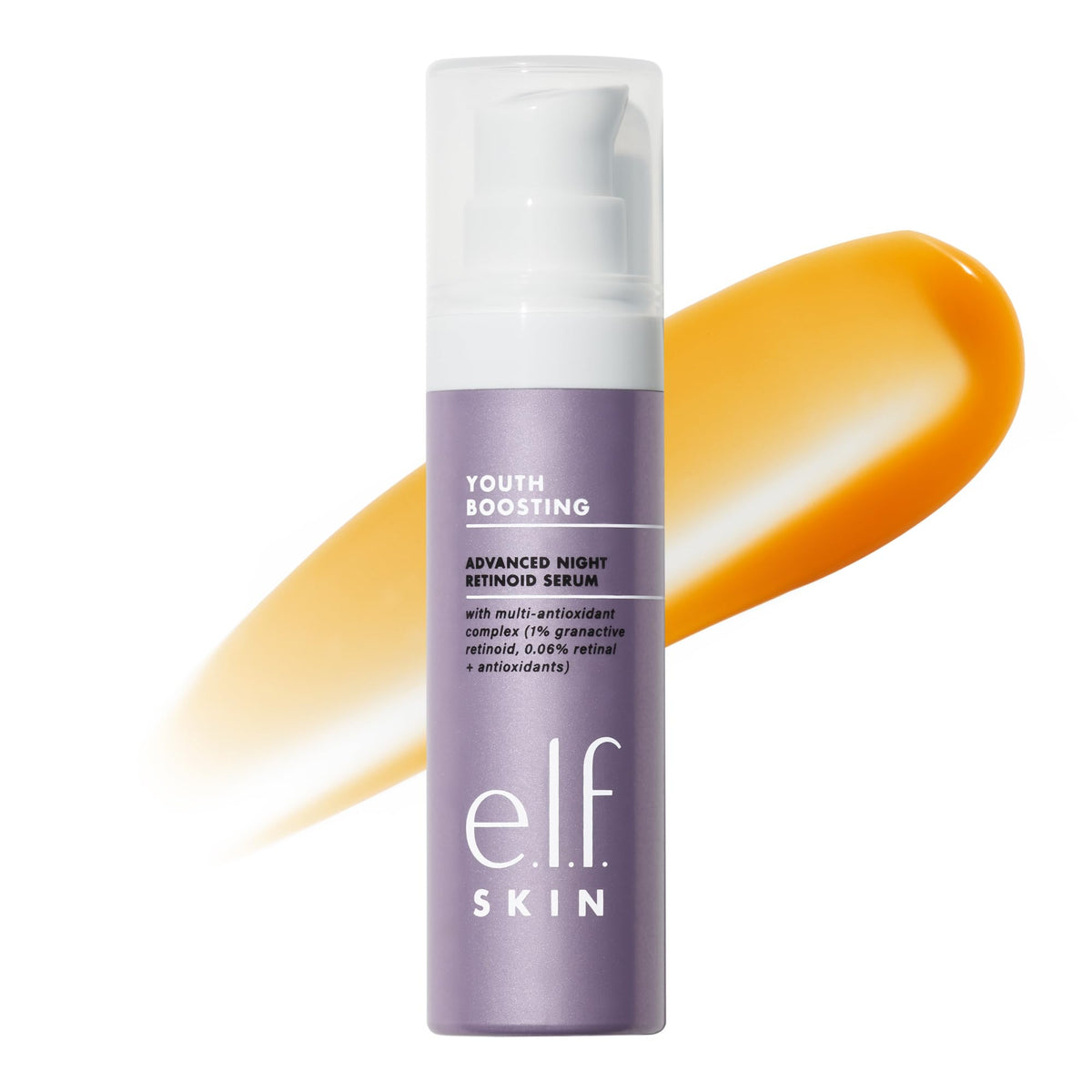 e.l.f. front packaging of retinoid serum showing bottle and label for accurate product ID
