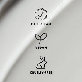 e.l.f. SKIN ingredients flatlay with shea butter jojoba and cucumber for soothing