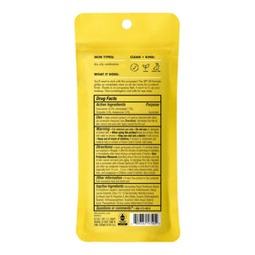 e.l.f. Suntouchable Invisi-Stick in lifestyle beach scene for daily sun protection outdoors
