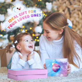 Elfinbay packaged bath bombs arranged in a basket, great gift idea