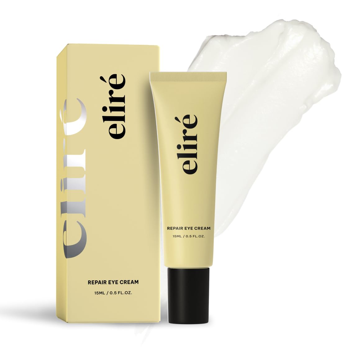 Eliré front packaging showing compact 15ml tube and clear branding for reassurance