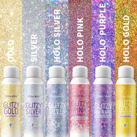 Elitles Made holographic sparkle detail highlighting multitone reflection
