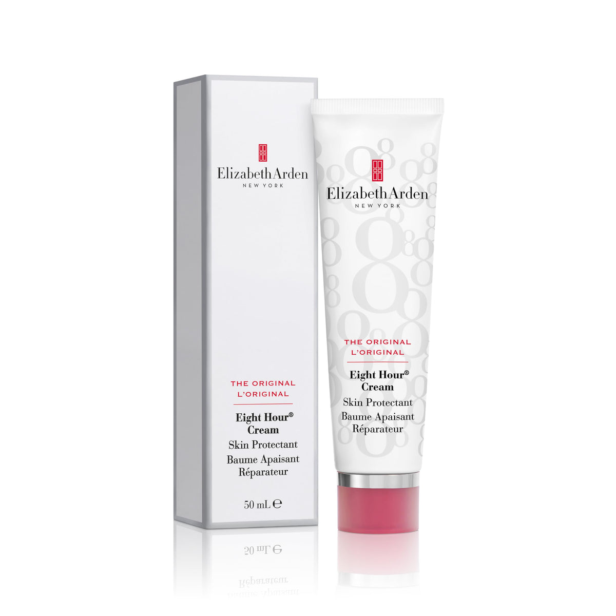 Elizabeth Arden jar front view showing original balm for all-over protection