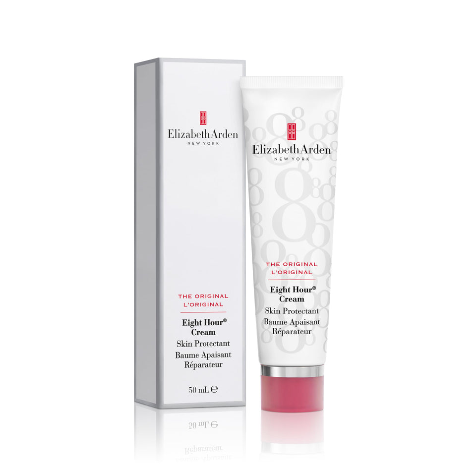 Elizabeth Arden jar front view showing original balm for all-over protection