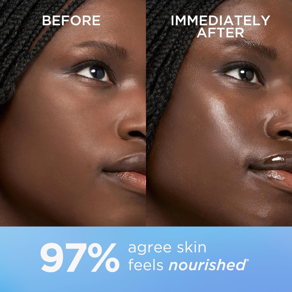 Elizabeth Arden application on lips demonstrating conditioning shine