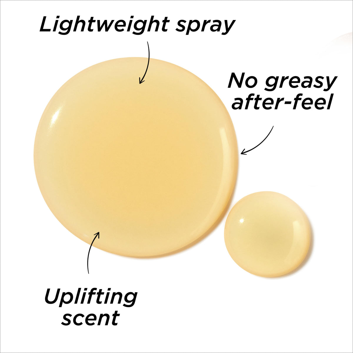 Elizabeth Arden hair mid-length application for frizz control and glossy results