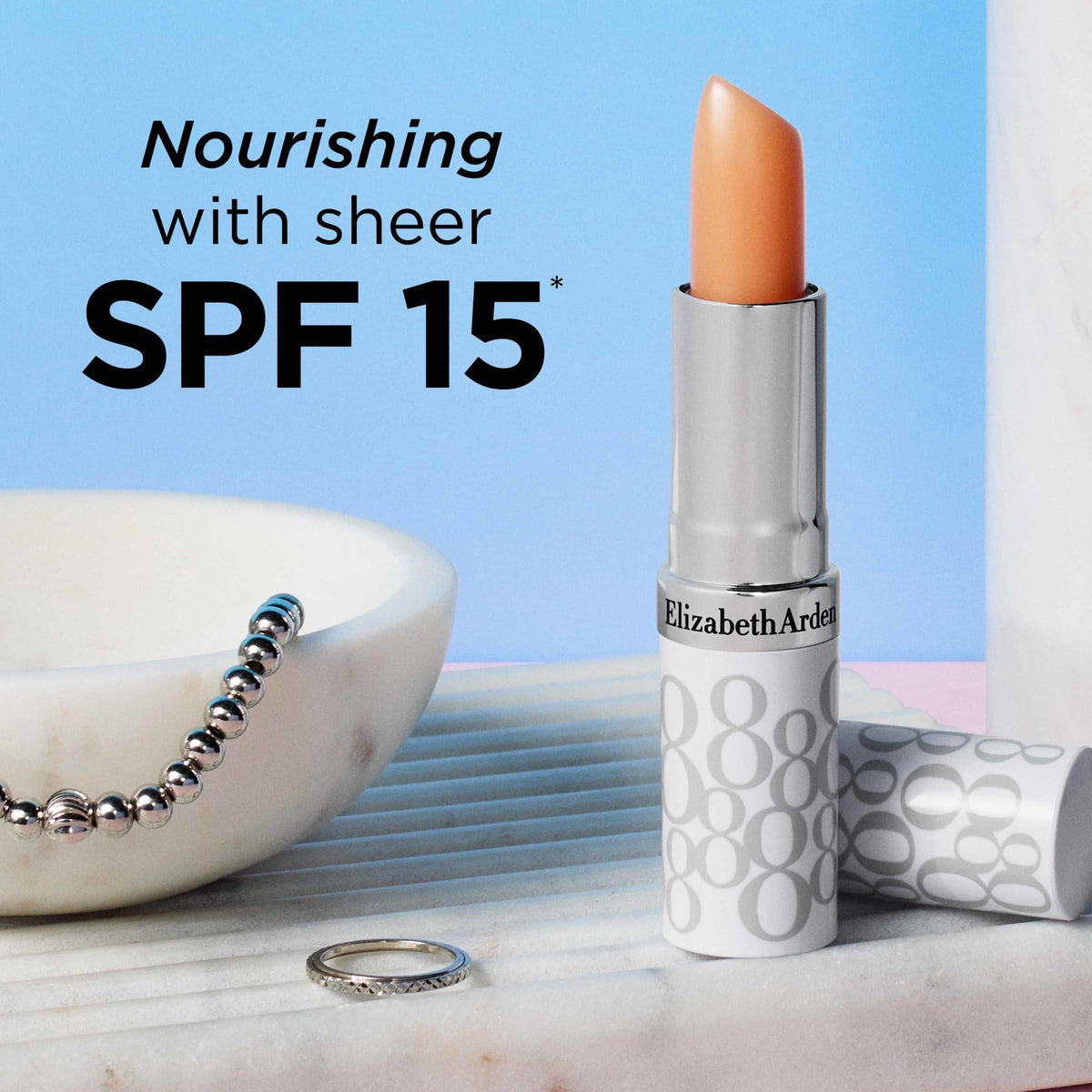 Elizabeth Arden stick in purse lifestyle image for everyday carry