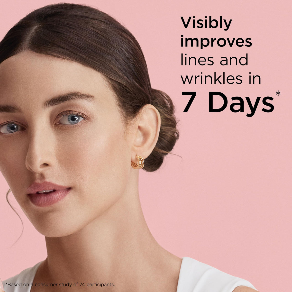 Elizabeth Arden open capsule with gel serum texture demonstrating fast absorption
