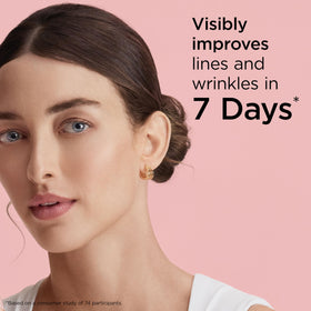 Elizabeth Arden open capsule with gel serum texture demonstrating fast absorption