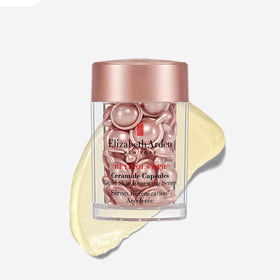 Elizabeth Arden single capsule close-up revealing precise dose and freshness
