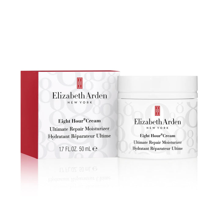 Elizabeth Arden front packaging showing product and brand benefit of reliable hydration