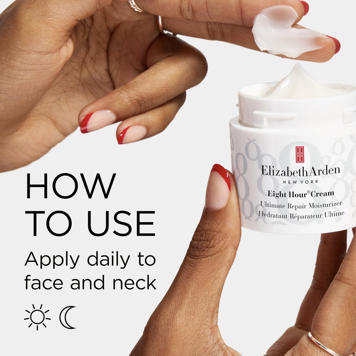 Elizabeth Arden visual of squalane ingredient representing barrier locking benefit