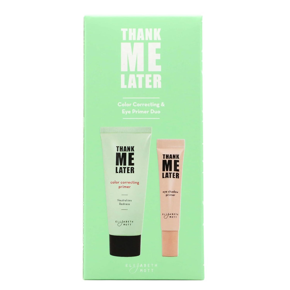 Elizabeth Mott face primer texture swatch demonstrating smooth, blurring finish