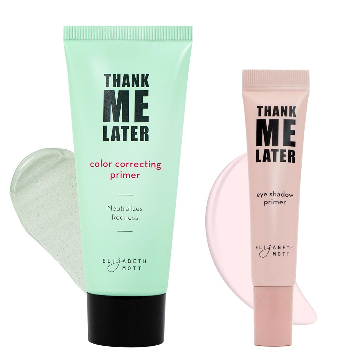 Elizabeth Mott front duo packaging showing both primer tubes and benefits