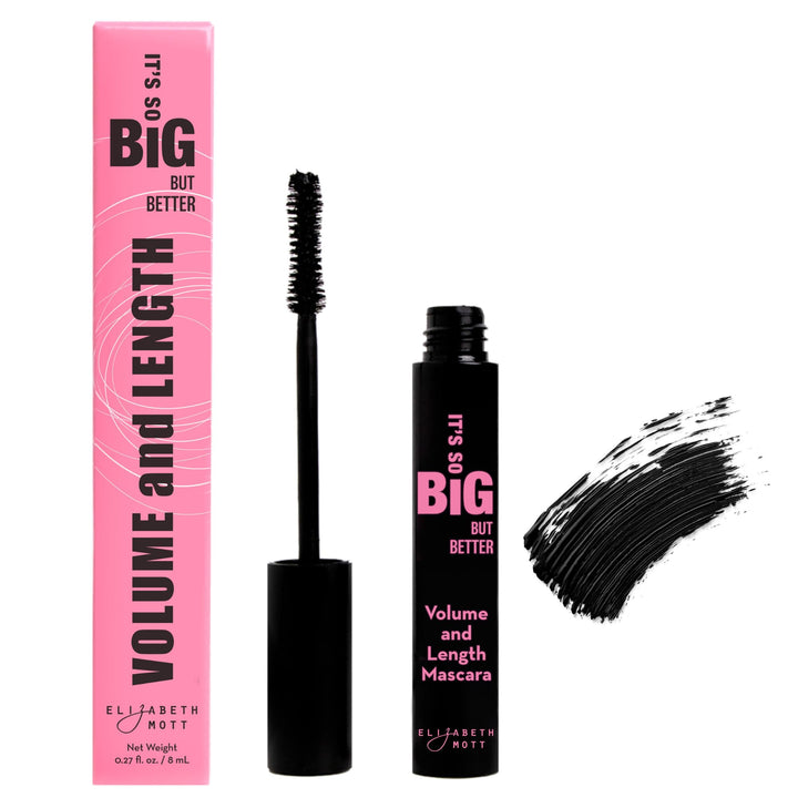 Elizabeth Mott front packaging showing full-size 8ml and benefits
