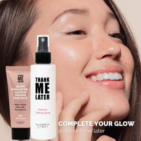 Elizabeth Mott ingredients label close-up showing hyaluronic acid and niacinamide benefits