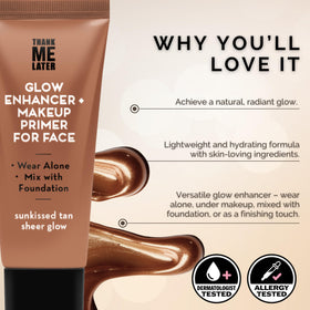 Elizabeth Mott swatch mixed with foundation for even luminous coverage