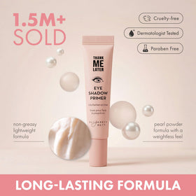 Elizabeth Mott primer texture close-up showing smooth, lightweight finish