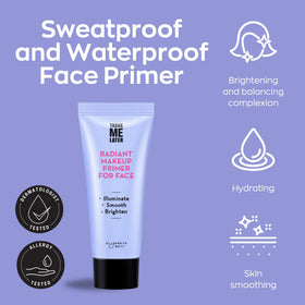 Elizabeth Mott texture close-up highlighting silky, hydrating primer finish