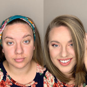 Elizabeth Mott pan label close-up highlighting vegan cruelty-free formula