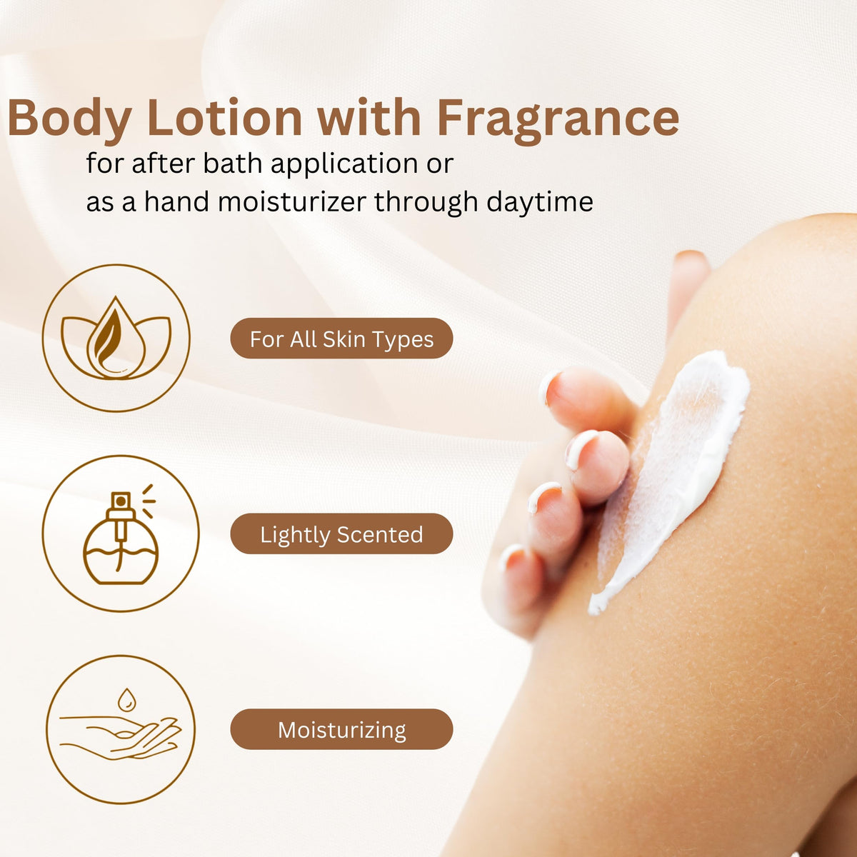 Elizabeth Taylor White Diamonds pump dispensing lotion for controlled application and scent layering
