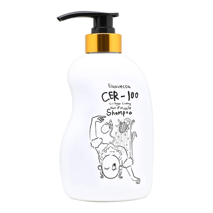 Elizavecca front bottle showing product branding and size benefit