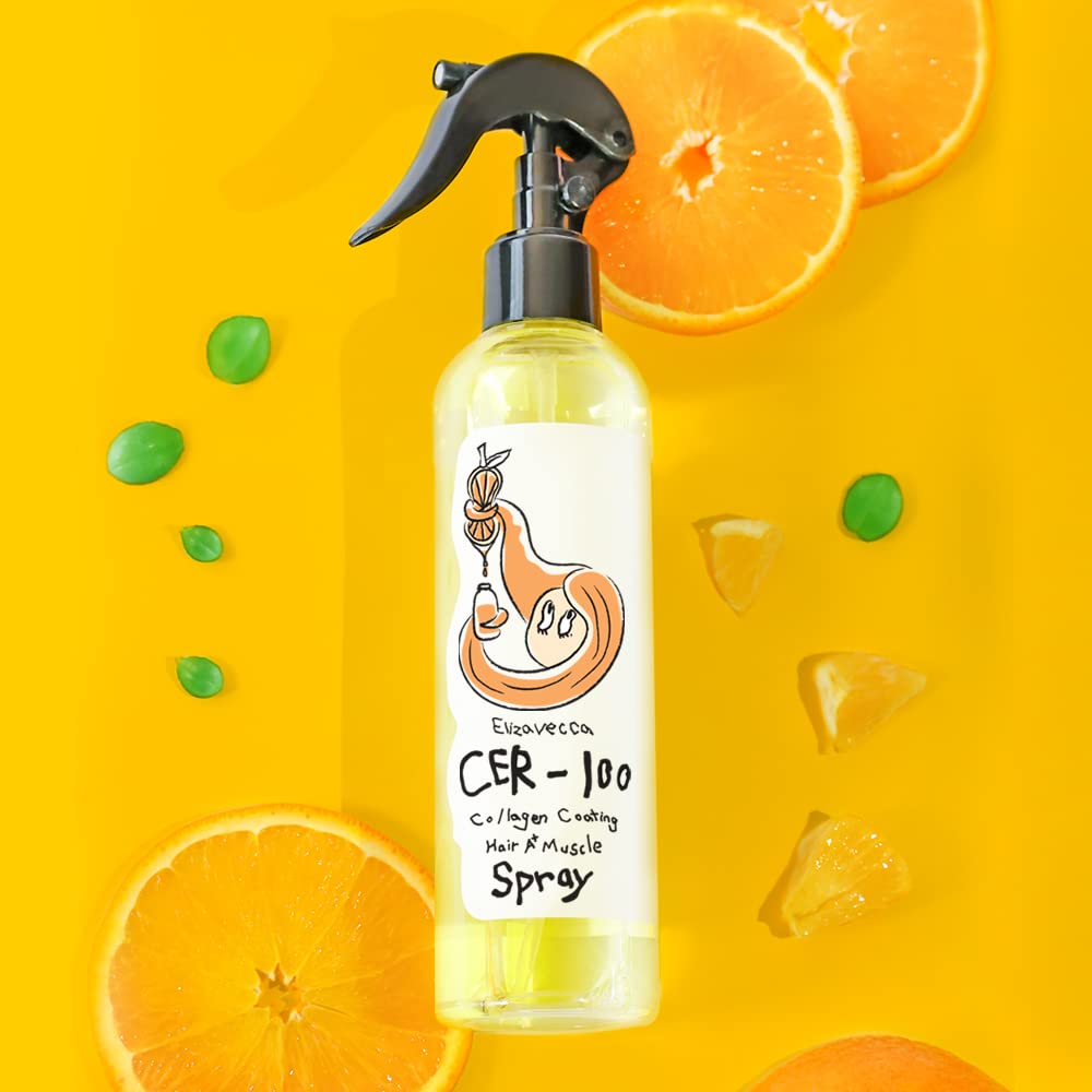 Elizavecca fruit and flower extracts display highlighting nourishing botanical benefit