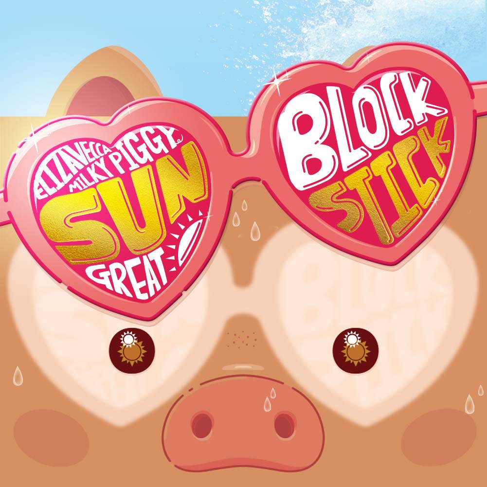 Elizavecca Milky Piggy in a beach bag illustrating convenient sun protection outdoors