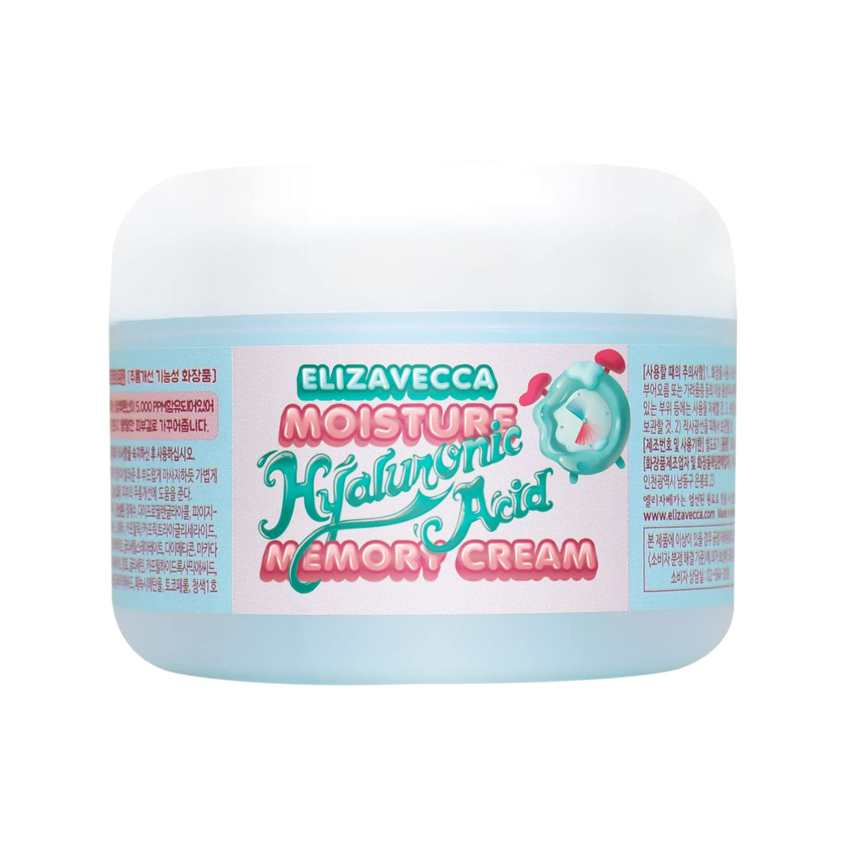 Elizavecca jar front view showing packaging and 100 g volume benefit