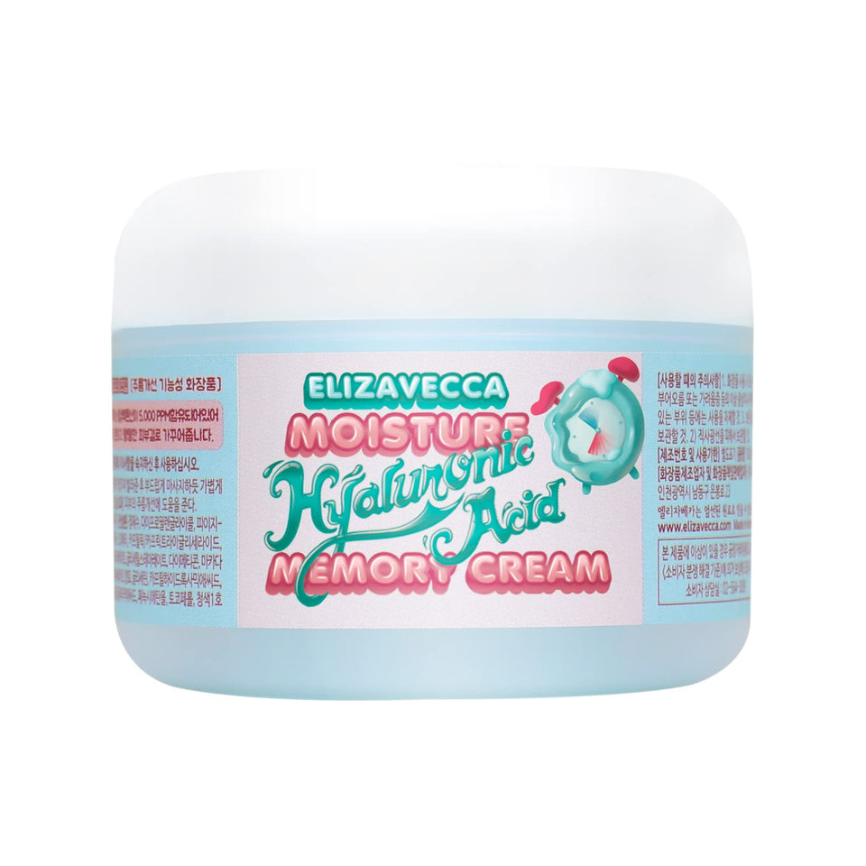 Elizavecca jar front view showing packaging and 100 g volume benefit