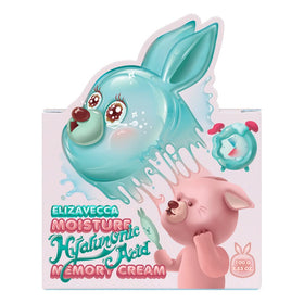 Elizavecca cream open texture close-up demonstrating smooth hydrating feel