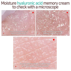 Elizavecca cream applied over serum to show layering and enhanced moisture