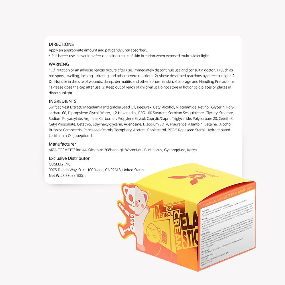 Elizavecca cream applied on hand demonstrating absorbency and glow